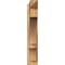 Ekena Millwork Balboa Arts & Crafts Smooth Outlooker, Western Red Cedar, 5 1/2"W x 26"D x 32"H OUT06X26X32BOA03SWR - alternate 2